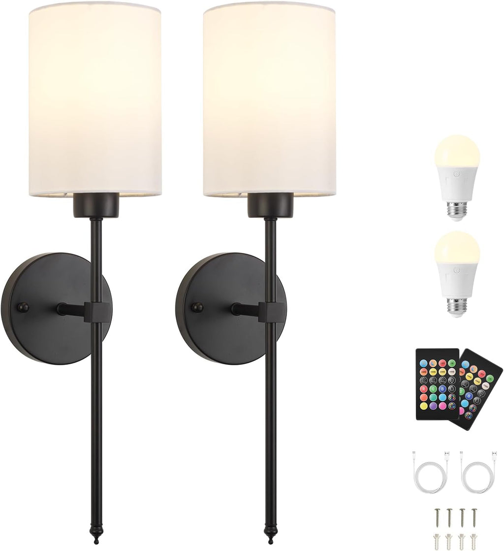 Wireless Rechargeable Wall Light