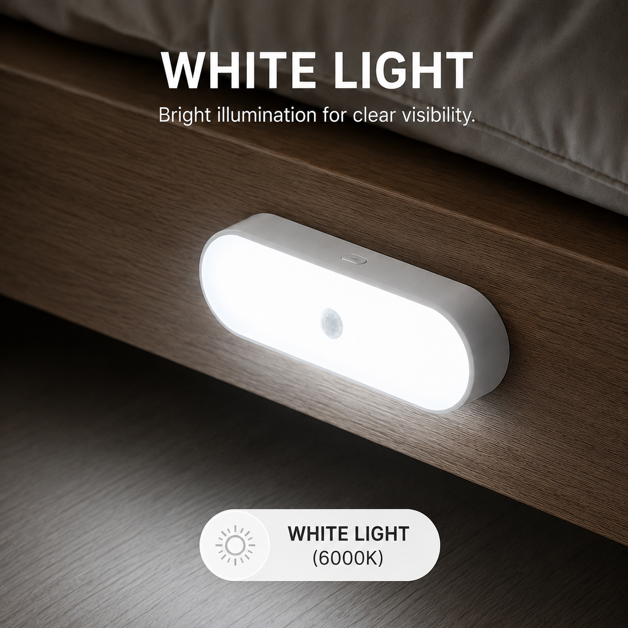 Wireless Motion Sensor Light Strip – Auto Night Light for Hallway