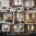 WIRELESS LED WALL LIGHTS