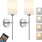 Wireless Rechargeable Wall Light