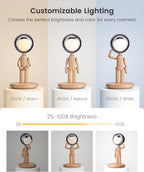 The Moon Bearer  Table Lamp