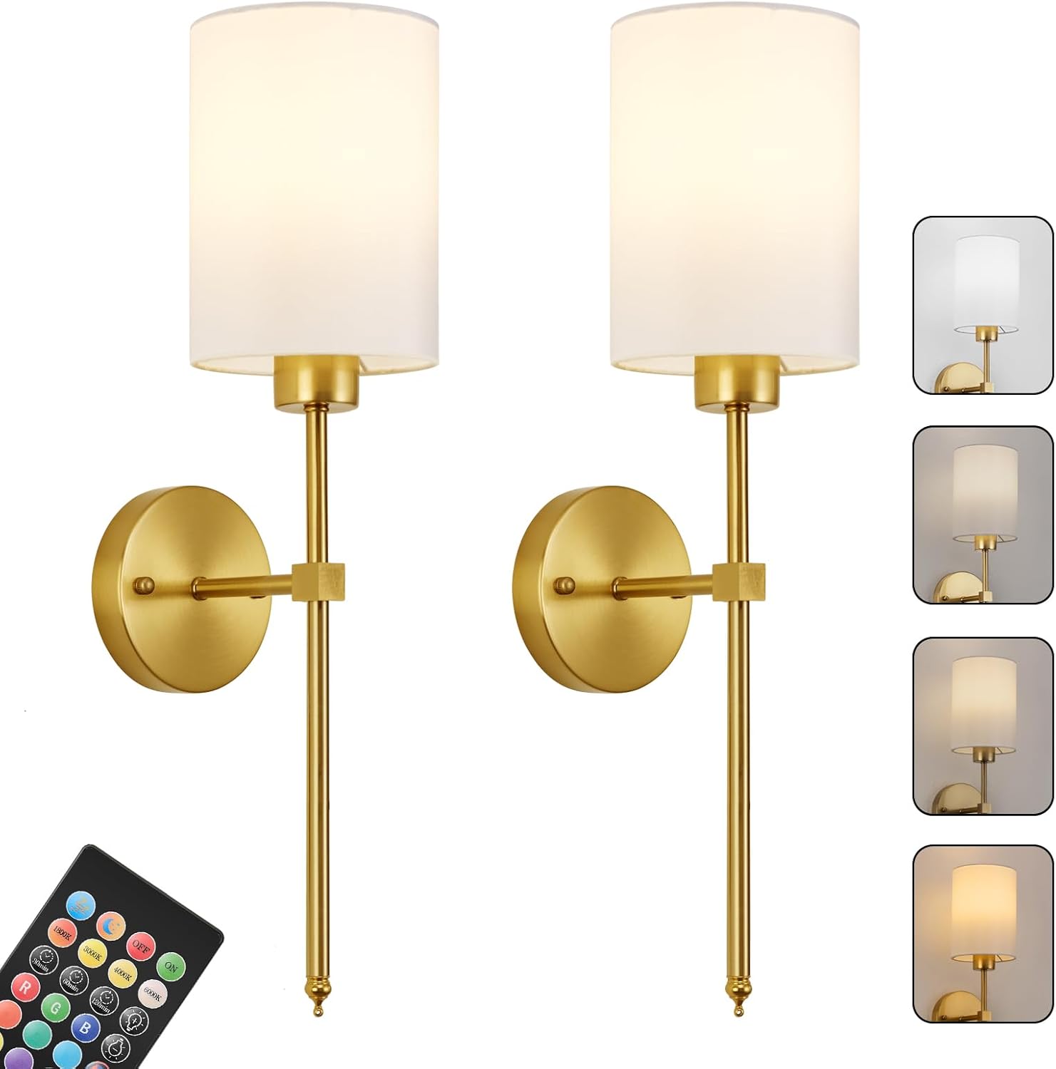 Wireless Rechargeable Wall Light