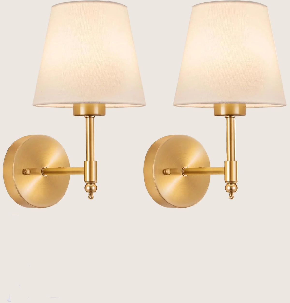 Rechargeable Wireless Wall Sconces Set of 2