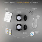 WIRELESS LED WALL LIGHTS