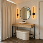 Luxury Wireless Wall Sconces – No Wiring, Rechargeable (Set of 2)
