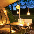 Solar Lanterns, 2-Pack Outdoor Lanterns