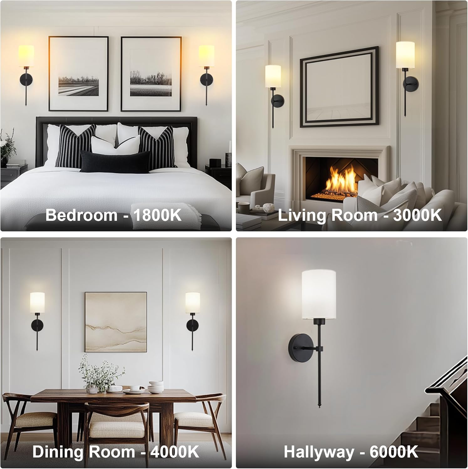 Wireless Rechargeable Wall Light