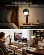 The Moon Bearer  Table Lamp