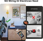 Wireless Rechargeable Wall Light