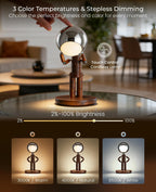 The Moon Bearer  Table Lamp