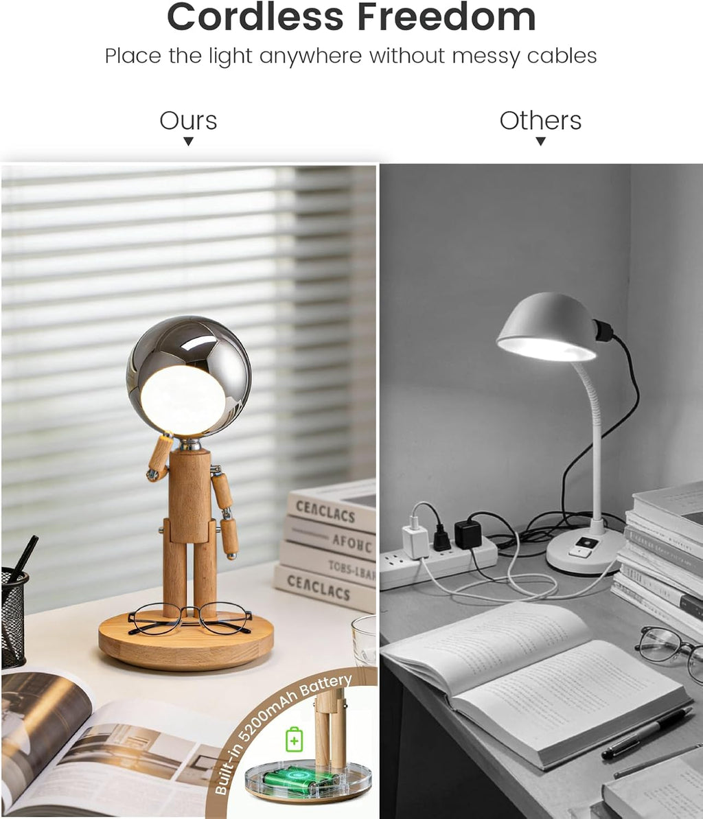 The Moon Bearer  Table Lamp