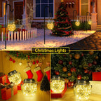 Solar Lanterns, 2-Pack Outdoor Lanterns