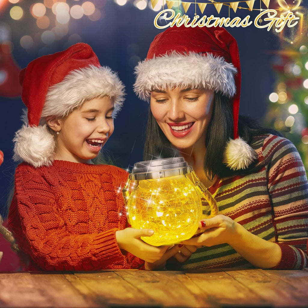 Solar Lanterns, 2-Pack Outdoor Lanterns
