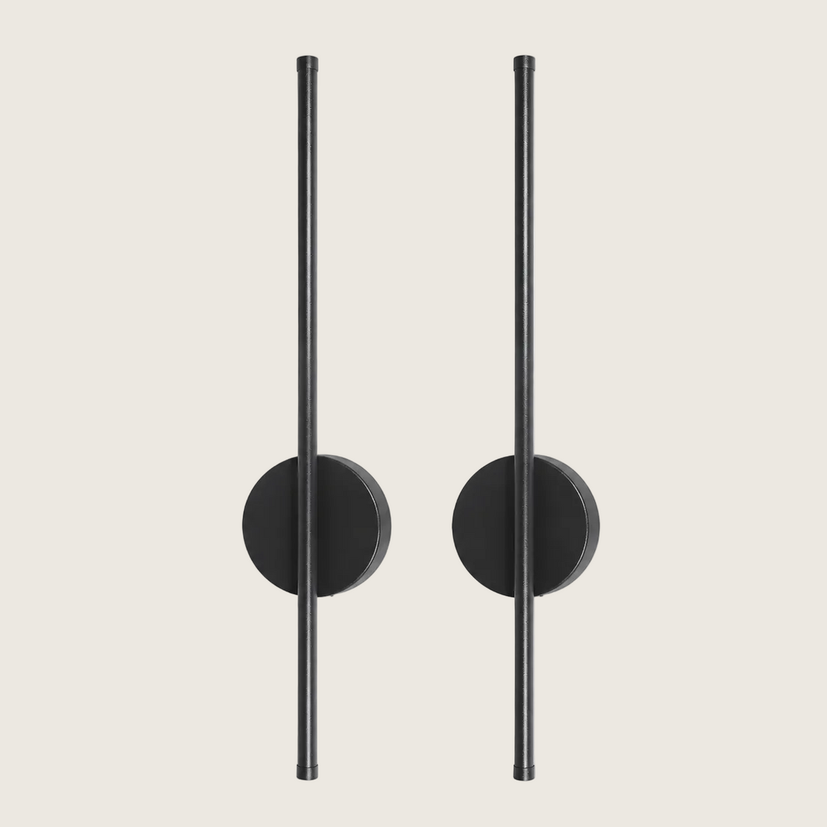 Luxury Wireless Wall Sconces – No Wiring, Rechargeable (Set of 2)