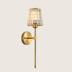 Rechargeable Crystal Wall Sconce with Remote Control