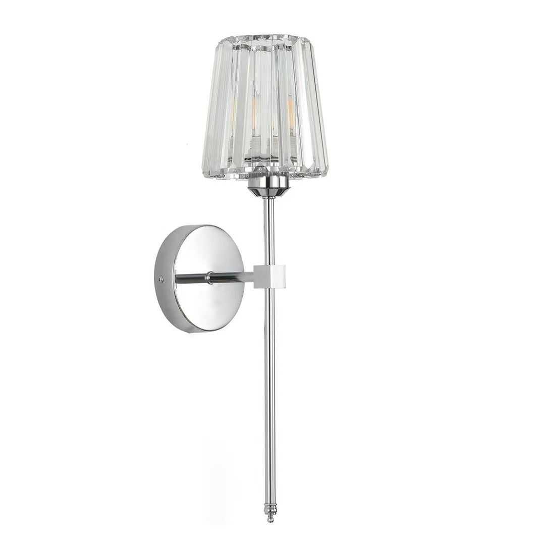 Crystal Battery Operated Wall Sconce